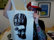 Image of Kittens Quoting Aliens Tote Bag