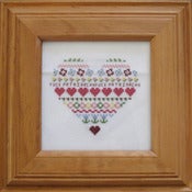 Image of Anti-Patriarchy framed Radical Cross Stitch original