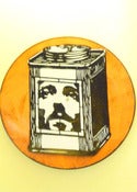 Image of ORTICANOODLES - STENCIL ON VINYL RECORD