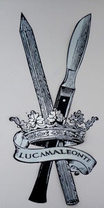 Image of LUCAMALEONTE - STENCIL ON PAPER  - EDITION 3 OF 15