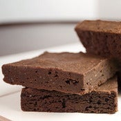 Image of spelt fudge brownie