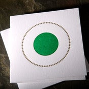 Image of green dot | single