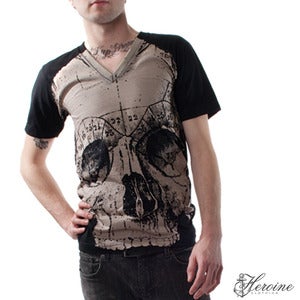 Image of Death V-Neck Black Unisex
