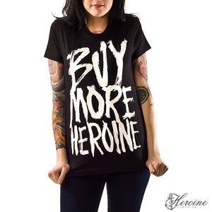 Image of Buy More Heroine Black Womens