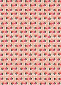 Image of Strawberries Wrapping Paper - uncoated