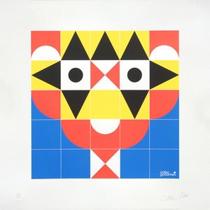 Image of ShapeMaker 4 Colour Screen print