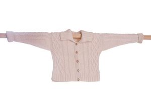 Image of Celtic Cable Knit Cardigan 2-5yrs