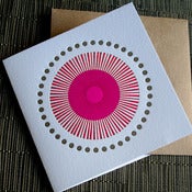 Image of pink and red starburst | single