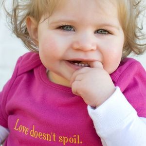 Image of Love doesn't spoil. [onesie]