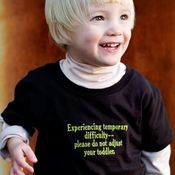 Image of Experiencing Temporary Difficulty Please Do not Adjust Your Toddler
