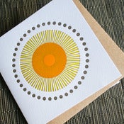 Image of lime and orange starburst | single