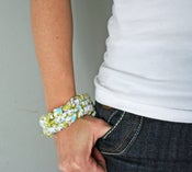 Image of  fabric bracelet pdf file 