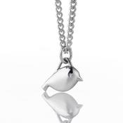 Image of Silver Robin Pendant