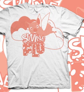 Image of Swine Flu Flying pig Tee