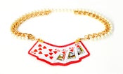 Image of Stunning Playing Card Necklace