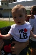 Image of We Love LB Baby Onsie