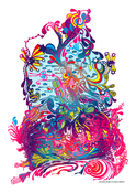 Image of Cosmosis print