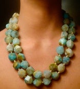 Image of Natural Blue Agate Necklace