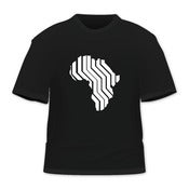 Image of Men's Africa Logo - Black T