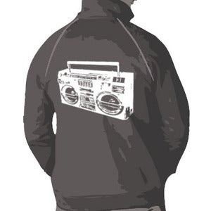 Image of Track Jacket - Boom Box Logo