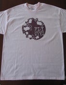 Image of Pink Flowers Logo T-Shirt (LIQUIDATION)