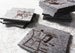 Image of coffee four ways - industrial felt coaster set
