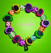 Image of Dinky Liquorice Allsorts Multicoloured Dice Bracelet