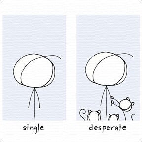 Image of single  |  desperate