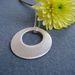 Image of double circle pendant