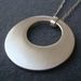 Image of double circle pendant