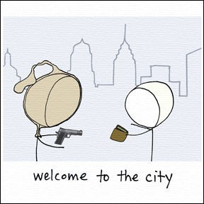 Image of welcome to the city