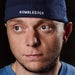 Image of Blue and White Flexfit Cap
