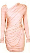 Image of Long Sleeve Draped Dress