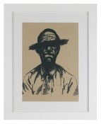 Image of Framed "Scientst" Limeted Edition signed A3 Screened Art print