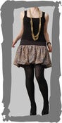Image of Animal Print Skirt