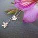 Image of flower drop necklace