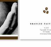 Image of Simply Illustrated Birth Announcements