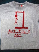 Image of autopilot art hangman t-shirt