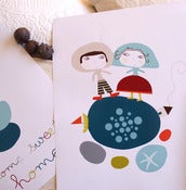 Image of Láminas DULCE HOGAR- SWEET HOME print set