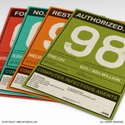 Image of Computer Infectious Agents Poster(4 posters)