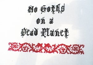 Image of Unconventional Wisdom E-Pattern from Radical Cross Stitch