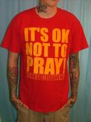 Image of HEXED OK NOT TO PRAY TEE (RED)