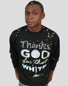 Image of THANKS GOD SWEAT NOIR