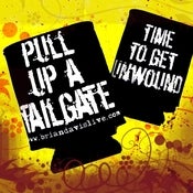 Image of PULL UP A TAILGATE KOOZIE