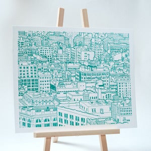 Image of All Around Town NYC: Rooftops and Watertowers