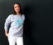 Image of TBBBC Women's "Mr Big" Crewneck (Sport Grey)