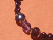 Image of Purple Pearl Passion Bracelet