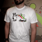 Image of KILLED WITH KINDNESS White Tee