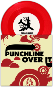 Image of PUNCHLINE / OVER IT<br><i>Split</i><br>7" (vinyl) [ltd. 2000]