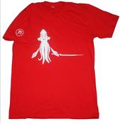 Image of Samurai Squid T-Shirt by JonPaul Kaiser